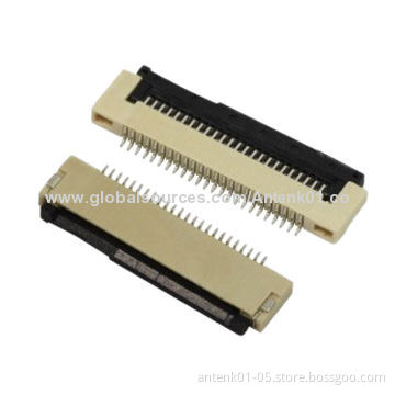 0.5mm FPC Connector with Back Flip Type, H=2.0mm or H=1.5mmNew
